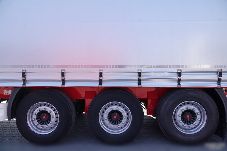 Wielton / FIRANKA / MULDA DO STALI - 9 M  / OSIE SAF /  OŚ PODNOSZONA / COILMULDA  zdjęcie 25