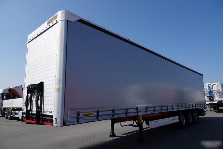 Wielton / FIRANKA / MULDA DO STALI - 9 M  / OSIE SAF /  OŚ PODNOSZONA / COILMULDA  zdjęcie 3