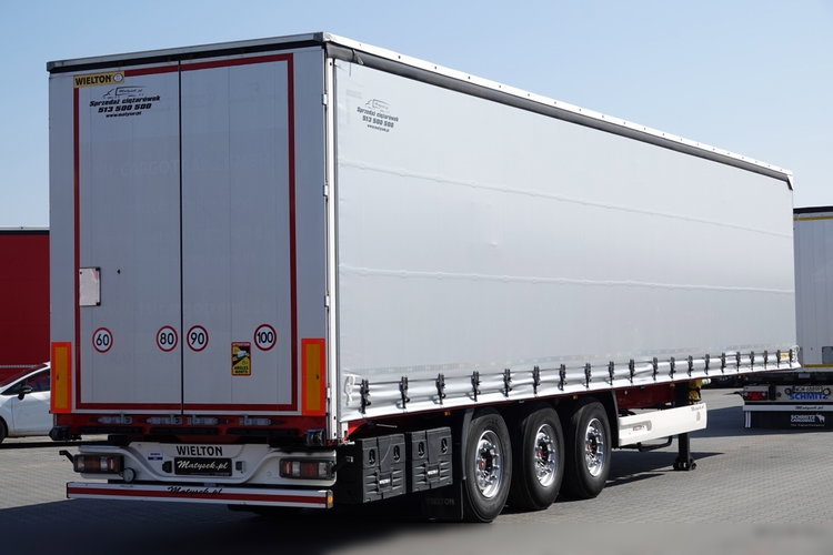 Wielton / FIRANKA / MULDA DO STALI - 9 M  / OSIE SAF /  OŚ PODNOSZONA / COILMULDA  zdjęcie 7