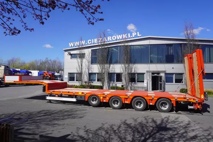KAESSBOHRER FABRYCZNIE NOWA NACZEPA niskopodwoziowa Kässbohrer LB3E / 2025 / 4 osie zdjęcie 6