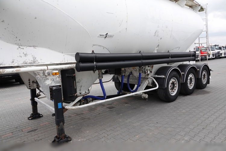 Spitzer CEMENTONACZEPA / 37 000 L / SILOS / 3 KOMORY / OSIE SAF / ALUFELGI  zdjęcie 10