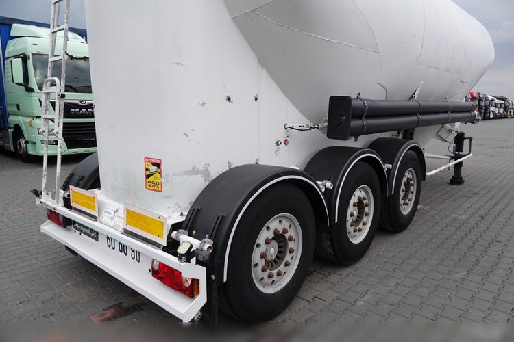 Spitzer CEMENTONACZEPA / 37 000 L / SILOS / 3 KOMORY / OSIE SAF / ALUFELGI  zdjęcie 13