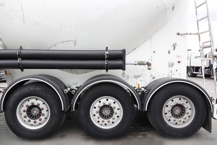 Spitzer CEMENTONACZEPA / 37 000 L / SILOS / 3 KOMORY / OSIE SAF / ALUFELGI  zdjęcie 20