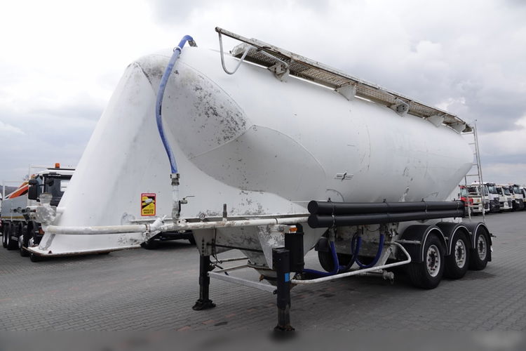 Spitzer CEMENTONACZEPA / 37 000 L / SILOS / 3 KOMORY / OSIE SAF / ALUFELGI  zdjęcie 3