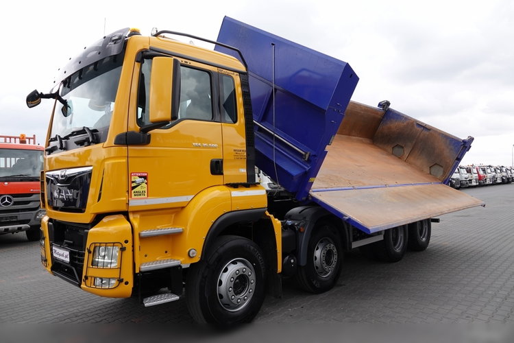 MAN TGS 35.500 / 8x4 / WYWROTKA / HYDROBURTA / BORDMATIK / NAVI / 2019 ROK zdjęcie 12