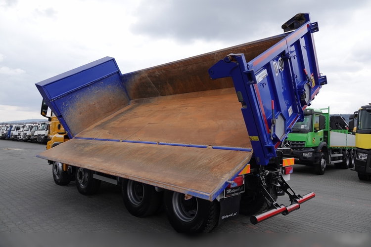 MAN TGS 35.500 / 8x4 / WYWROTKA / HYDROBURTA / BORDMATIK / NAVI / 2019 ROK zdjęcie 13