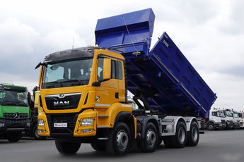 MAN TGS 35.500 / 8x4 / WYWROTKA / HYDROBURTA / BORDMATIK / NAVI / 2019 ROK