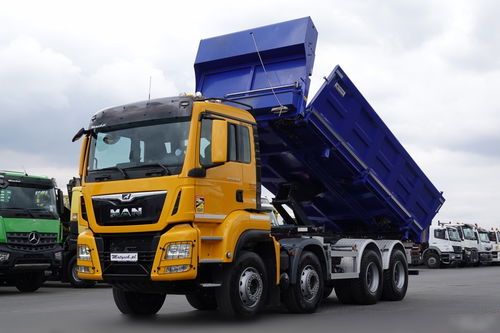 MAN TGS 35.500 / 8x4 / WYWROTKA / HYDROBURTA / BORDMATIK / NAVI / 2019 ROK