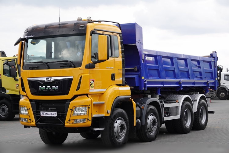 MAN TGS 35.500 / 8x4 / WYWROTKA / HYDROBURTA / BORDMATIK / NAVI / 2019 ROK zdjęcie 19