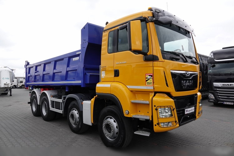 MAN TGS 35.500 / 8x4 / WYWROTKA / HYDROBURTA / BORDMATIK / NAVI / 2019 ROK zdjęcie 25