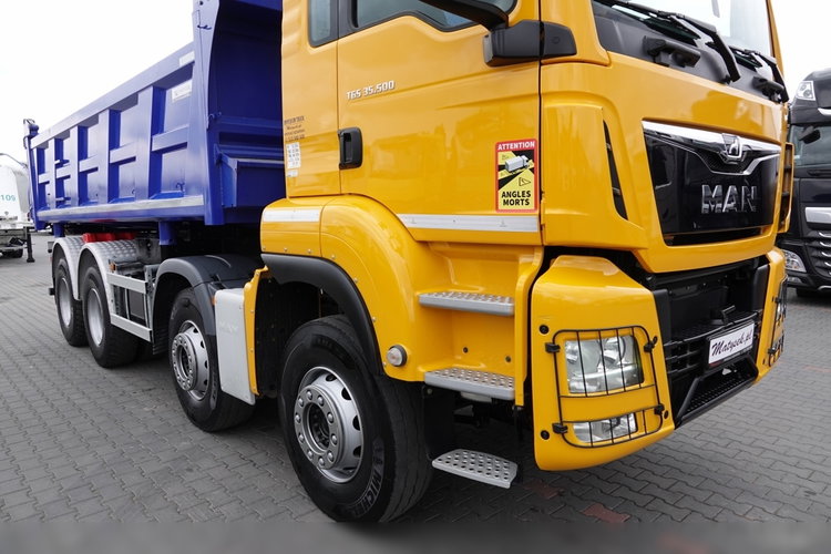 MAN TGS 35.500 / 8x4 / WYWROTKA / HYDROBURTA / BORDMATIK / NAVI / 2019 ROK zdjęcie 27
