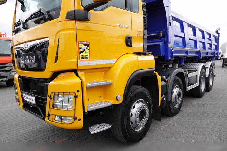MAN TGS 35.500 / 8x4 / WYWROTKA / HYDROBURTA / BORDMATIK / NAVI / 2019 ROK zdjęcie 28