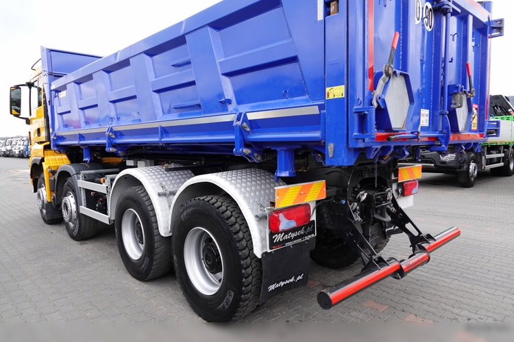 MAN TGS 35.500 / 8x4 / WYWROTKA / HYDROBURTA / BORDMATIK / NAVI / 2019 ROK zdjęcie 31