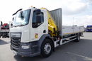 DAF LF 250 / 4X2 / SKRZYNIOWY - 7.30 + HDS HYVA HB 150X/ STEROWANIE RADIOWE / ROTATOR / MAX UDŹWIG: 5200 KG / EURO 6 zdjęcie 9