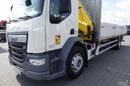 DAF LF 250 / 4X2 / SKRZYNIOWY - 7.30 + HDS HYVA HB 150X/ STEROWANIE RADIOWE / ROTATOR / MAX UDŹWIG: 5200 KG / EURO 6 zdjęcie 14