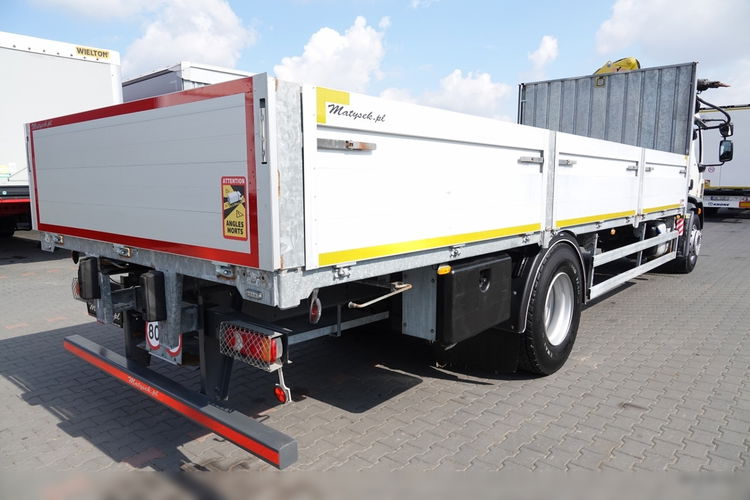 DAF LF 250 / 4X2 / SKRZYNIOWY - 7.30 + HDS HYVA HB 150X/ STEROWANIE RADIOWE / ROTATOR / MAX UDŹWIG: 5200 KG / EURO 6 zdjęcie 19