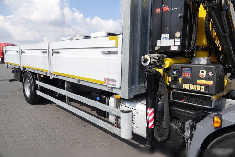 DAF LF 250 / 4X2 / SKRZYNIOWY - 7.30 + HDS HYVA HB 150X/ STEROWANIE RADIOWE / ROTATOR / MAX UDŹWIG: 5200 KG / EURO 6 zdjęcie 21