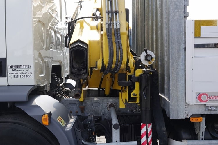 DAF LF 250 / 4X2 / SKRZYNIOWY - 7.30 + HDS HYVA HB 150X/ STEROWANIE RADIOWE / ROTATOR / MAX UDŹWIG: 5200 KG / EURO 6 zdjęcie 24