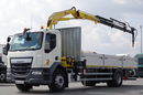 DAF LF 250 / 4X2 / SKRZYNIOWY - 7.30 + HDS HYVA HB 150X/ STEROWANIE RADIOWE / ROTATOR / MAX UDŹWIG: 5200 KG / EURO 6 zdjęcie 3