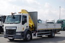 DAF LF 250 / 4X2 / SKRZYNIOWY - 7.30 + HDS HYVA HB 150X/ STEROWANIE RADIOWE / ROTATOR / MAX UDŹWIG: 5200 KG / EURO 6 zdjęcie 8