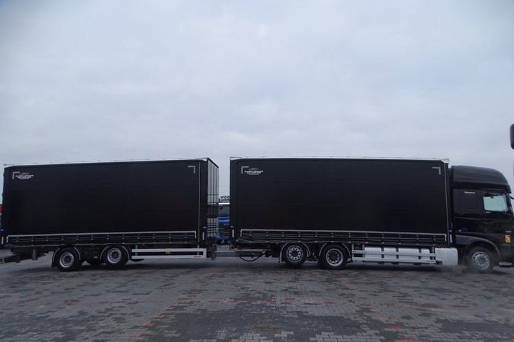 DAF XF 480 / ZESTAW TANDEM / 120 M3 / PRZEJAZDOWY / 2019 ROK / PO KONTRAKCIE SERWISOWYM / zdjęcie 17
