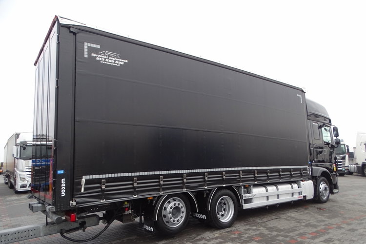 DAF XF 480 / ZESTAW TANDEM / 120 M3 / PRZEJAZDOWY / 2019 ROK / PO KONTRAKCIE SERWISOWYM / zdjęcie 21