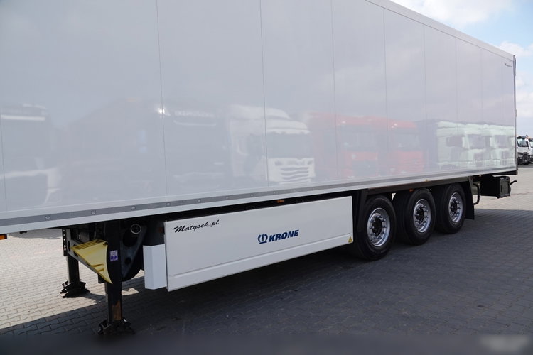 Krone / CHŁODNIA  / CARRIER VECTOR 1550 / DOPPELSTOCK / PALECIARA  / OŚ PODNOSZONA / 2020 R  zdjęcie 10