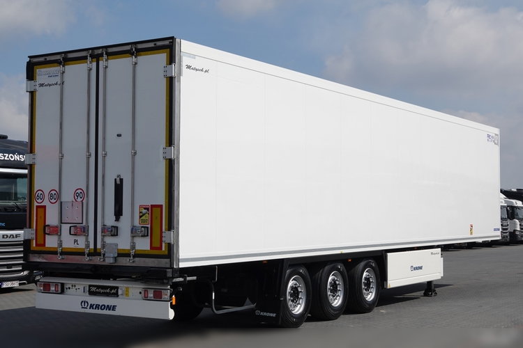 Krone / CHŁODNIA  / CARRIER VECTOR 1550 / DOPPELSTOCK / PALECIARA  / OŚ PODNOSZONA / 2020 R  zdjęcie 7