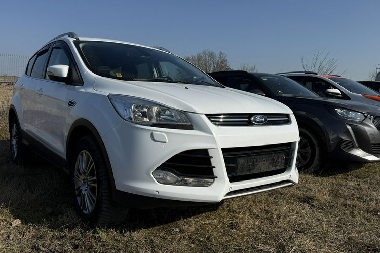 Ford Kuga 2.0tdci 163 KM 4x4 automat Titanium bezwypadkowa serwis zamiana gwar zdjęcie 2