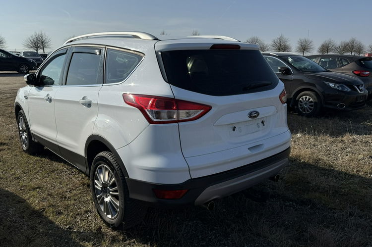 Ford Kuga 2.0tdci 163 KM 4x4 automat Titanium bezwypadkowa serwis zamiana gwar zdjęcie 4