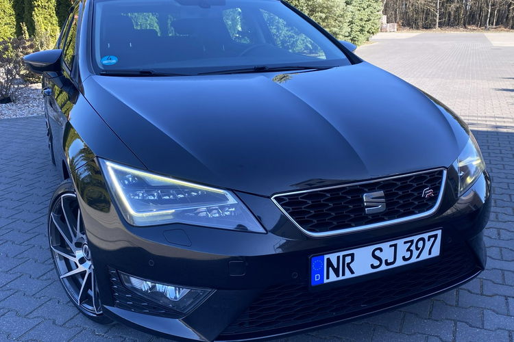 Seat Leon FR+FULL LED+Navi+Czuj. parkowania PÓŁSKÓRY zdjęcie 15