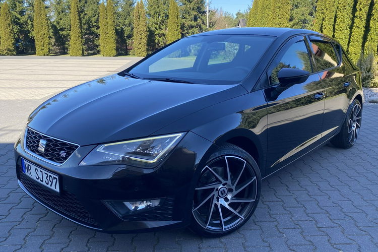 Seat Leon FR+FULL LED+Navi+Czuj. parkowania PÓŁSKÓRY zdjęcie 16