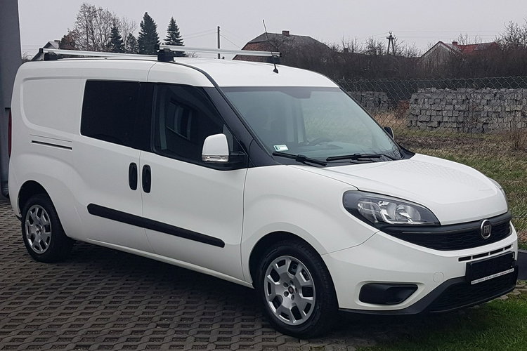 Fiat Doblo MAXI 5 OSÓB DŁUGI KLIMA 6-BIEGÓW KRAJOWY I-WŁAŚCICIEL zdjęcie 2