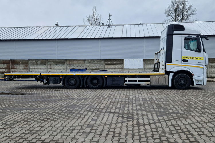 Mercedes Actros 2543 LAWETA POMOC DROGOWA NAJAZD HYDRAULICZNY 3-OSIE 6x2 KLIMA ŁÓŻKO zdjęcie 9