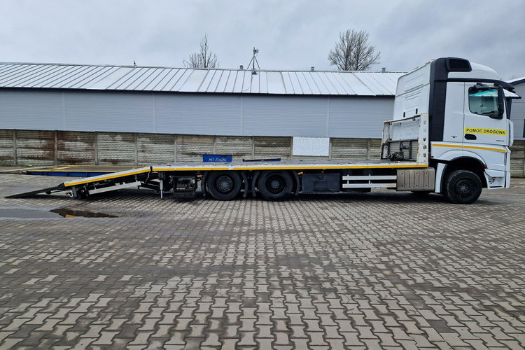 Mercedes Actros 2543 LAWETA POMOC DROGOWA NAJAZD HYDRAULICZNY 3-OSIE 6x2 KLIMA ŁÓŻKO zdjęcie 13