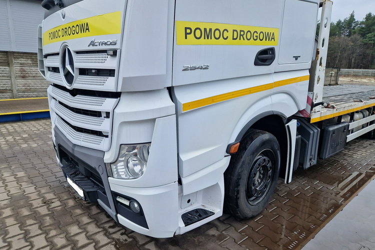 Mercedes Actros 2543 LAWETA POMOC DROGOWA NAJAZD HYDRAULICZNY 3-OSIE 6x2 KLIMA ŁÓŻKO zdjęcie 22