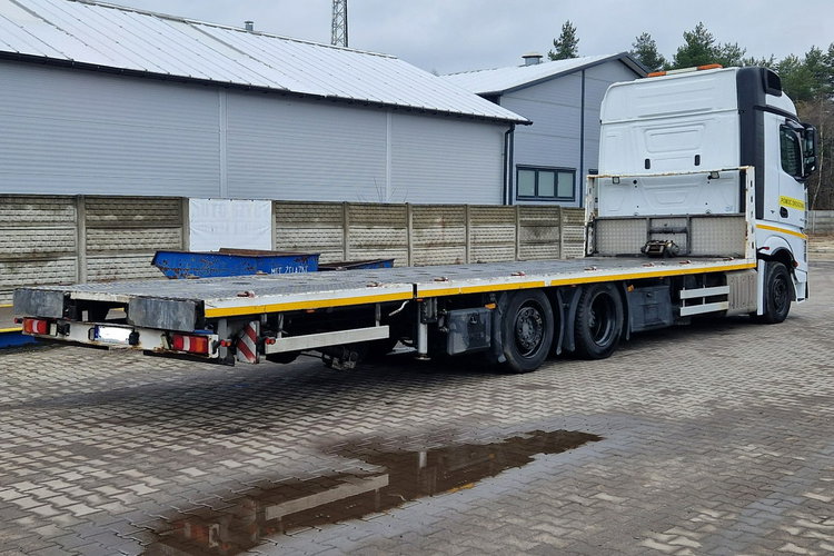Mercedes Actros 2543 LAWETA POMOC DROGOWA NAJAZD HYDRAULICZNY 3-OSIE 6x2 KLIMA ŁÓŻKO zdjęcie 4