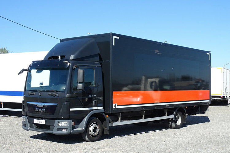 MAN TGL 12.180 Kontener Sprowadzony Euro 6 Przebieg Udokumentowany , ESP , ASR , Poduszki, Winda, Sprowadzony zdjęcie 1
