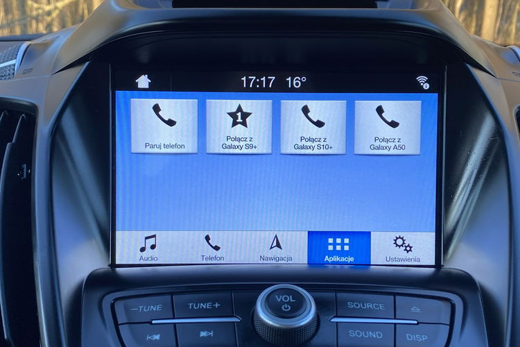 Ford Kuga Panorama+Ledy przód tył+Półskóry+Keyless Go+Climatronic+Podg Fotele zdjęcie 38