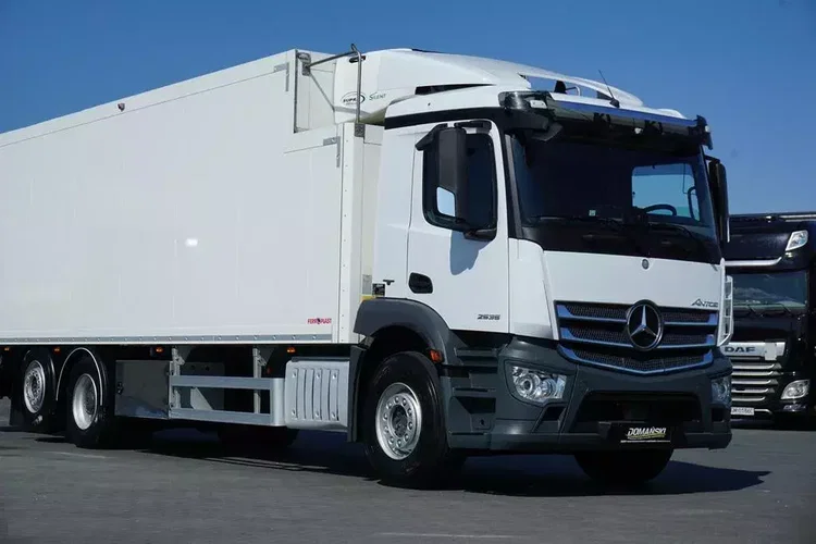 Mercedes ANTOS / 2535 / EURO 6 / CHŁODNIA + WINDA / 23 PALETY / OŚ SKRĘTNA zdjęcie 28