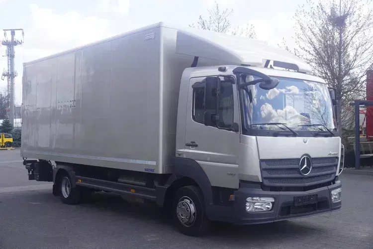 Mercedes Atego 818 / kontener / Winda Dautel 1, 5 t zdjęcie 10