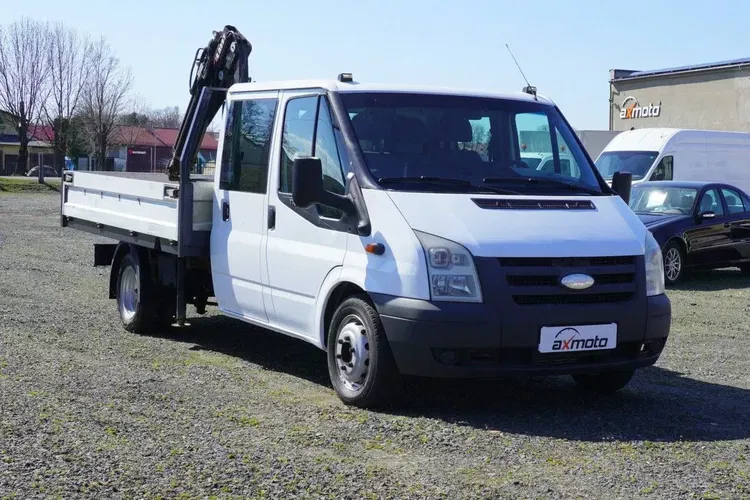 Ford Transit HDS Hiab 022 T-3 Mocny/podpory Auto Salon Polska jeden Właściciel zdjęcie 15