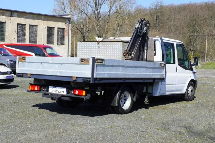 Ford Transit HDS Hiab 022 T-3 Mocny/podpory Auto Salon Polska jeden Właściciel zdjęcie 16