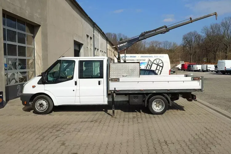 Ford Transit HDS Hiab 022 T-3 Mocny/podpory Auto Salon Polska jeden Właściciel zdjęcie 7