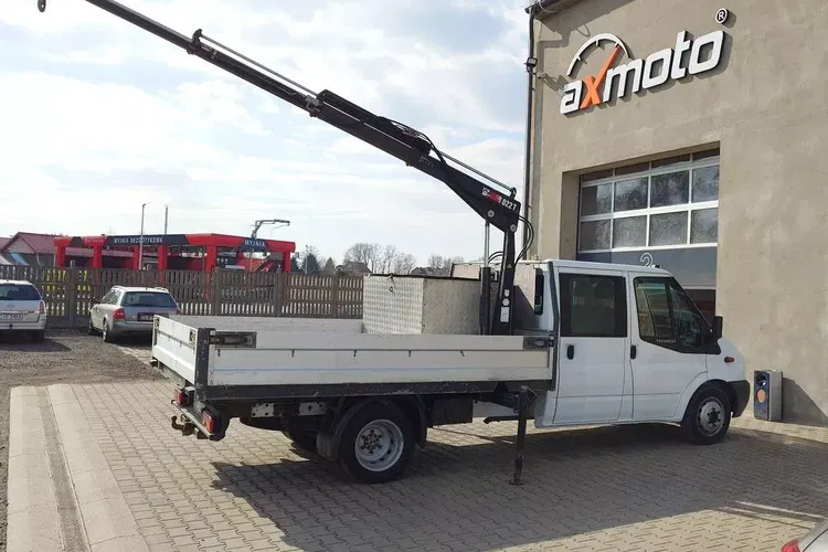 Ford Transit HDS Hiab 022 T-3 Mocny/podpory Auto Salon Polska jeden Właściciel zdjęcie 9