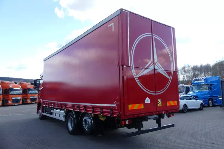 Mercedes ACTROS 2543 / 6x2 / FIRANKA 8.20m / EURO 6 / IDEALNY STAN / zdjęcie 5