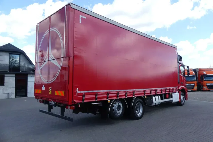 Mercedes ACTROS 2543 / 6x2 / FIRANKA 8.20m / EURO 6 / IDEALNY STAN / zdjęcie 7