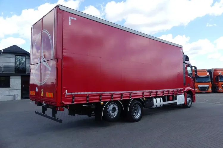 Mercedes ACTROS 2543 / 6x2 / FIRANKA 8.20m / EURO 6 / IDEALNY STAN / zdjęcie 8