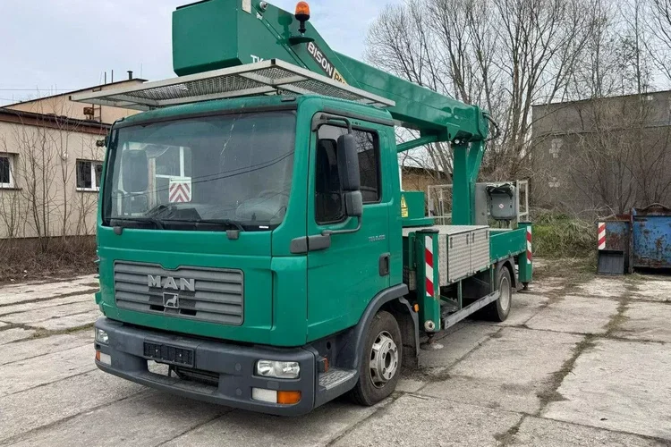 MAN TGL 8.180 Zwyżka Bison Palfinger TKA 30KS zdjęcie 1