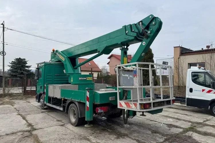 MAN TGL 8.180 Zwyżka Bison Palfinger TKA 30KS zdjęcie 4